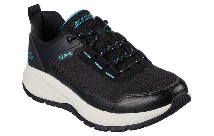 Lookbook (Women) Skechers Bobs Squad Chaos Trail 'Black' 117404-BLK