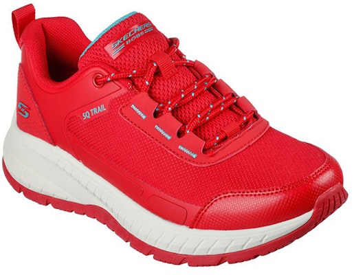 (Women) Skechers Bobs Squad Chaos Trail 'Red Low-Top' 117404-RED Lookbook (Women) Skechers Bobs Squad Chaos Trail 'Red Low-Top' 117404-RED
