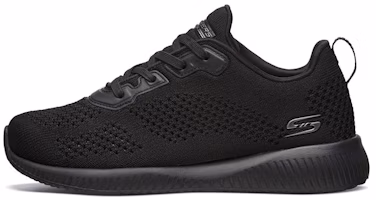 (Women) Skechers Bob's Squad Low-Top Black 32509-BBK (Women) Skechers Bob's Squad Low-Top Black 32509-BBK