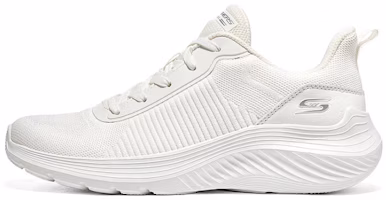 (Women) Skechers Bobs Squad Waves 'White' 117470-OFWT (Women) Skechers Bobs Squad Waves 'White' 117470-OFWT