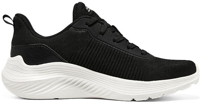 (W) Skechers Bobs Squad Waves 'Hitam' 117470-BLK Order (W) Skechers Bobs Squad Waves 'Hitam' 117470-BLK