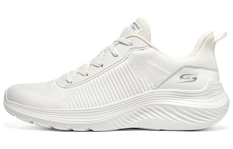 (Women) Skechers Bobs Squad Waves 'White' 117470-OFWT