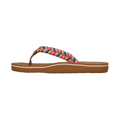 (W) Skechers BOBS Sunset 'Braided Luv Brown Multi'