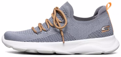 (Women) Skechers Bobs Surge Sports Shoes Gray/White/Orange 117003-GYOR (Women) Skechers Bobs Surge Sports Shoes Gray/White/Orange 117003-GYOR