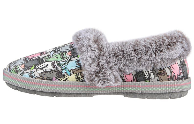 Buy (W) Skechers Bobs Too Cozy-Kitten Gloves 'Comodidad Acogedora Gris' 113470-GYMT