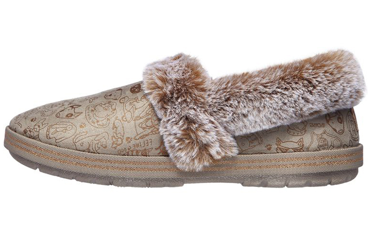 (W) Skechers Bobs Too Cozy-Paws 2 Pawty 'Brown'