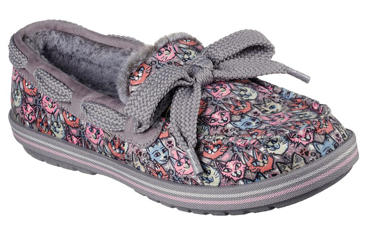 Lookbook (W) Skechers Bobs Too Cozy 'Zapatillas Grises Slip-On' 113696-GYMT