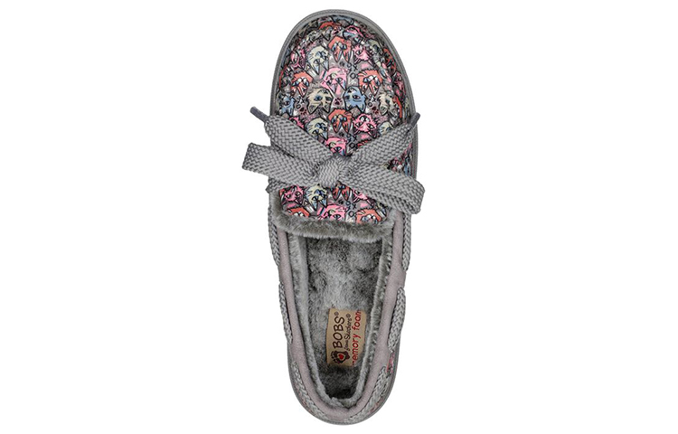 Shop (W) Skechers Bobs Too Cozy 'Zapatillas Grises Slip-On' 113696-GYMT