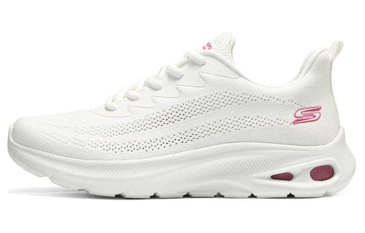 (Women) Skechers BOBS Unity Low-Top Casual Shoes Cream White Breathable Comfort 117441-OFWT