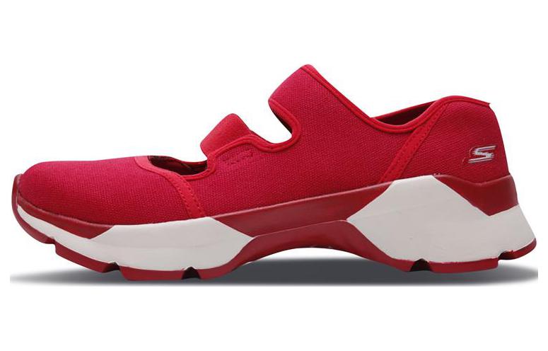 (Women) Skechers Bora 'Red Low-Top Casual' 15497-RED