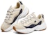 (W) Skechers Kasut Larian Rendah Bernafas 'Putih & Biru Penyerapan Kejutan' 8730056-TPNV