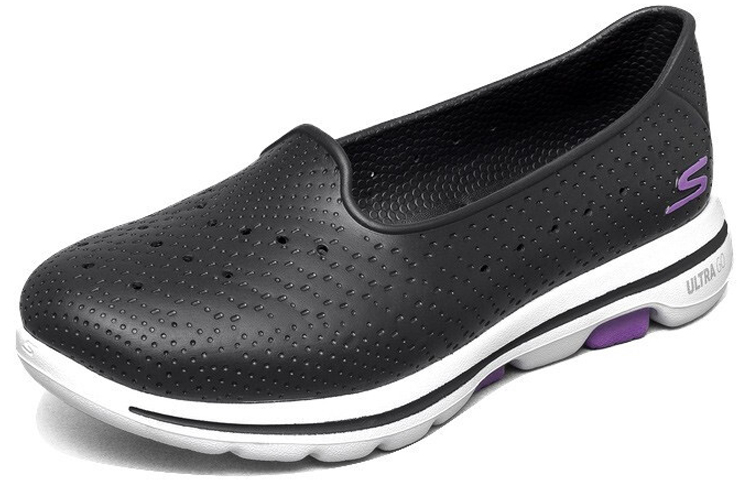 Order (W) Skechers Atmungsaktive Wasserdichte Clog ''Schwarz Lila'' 111105-BKW