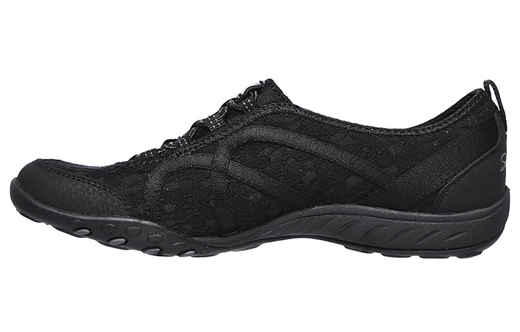 (Women) Skechers Breathe-Easy 'Black Casual' 100065-BLK