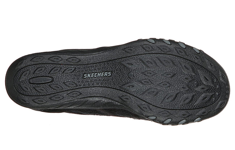 Shop (Women) Skechers Breathe-Easy 'Black Casual' 100065-BLK