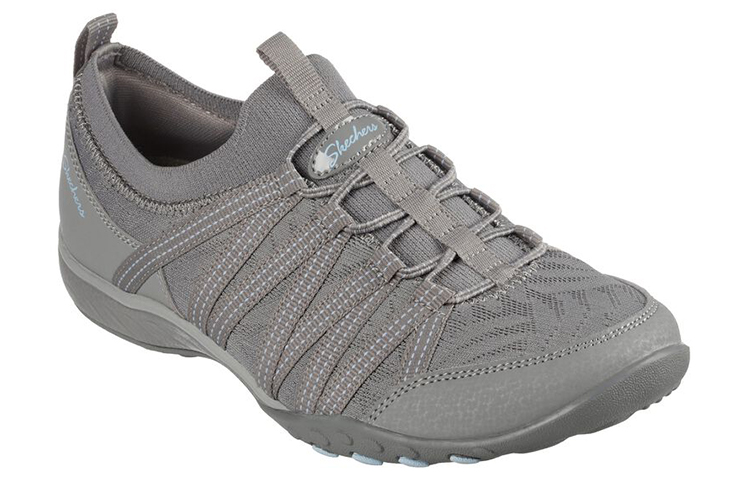 Lookbook (Women) Skechers Breathe-Easy 'Grey' 100244-GRY