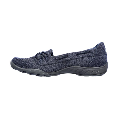 (W) Skechers Breathe Easy 'Blue Slip-On'