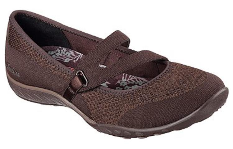 Lookbook (W) 스케쳐스 브리드이지 브라운 슬립온 23005-CHOC