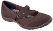 Lookbook (Women) Skechers Breathe Easy 'Brown Slip-On' 23005-CHOC