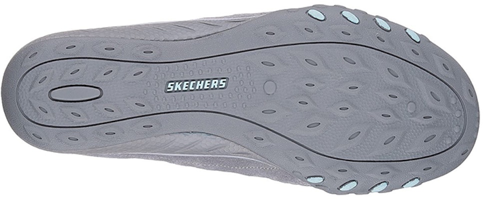 (Women) Skechers Breathe Easy 'Grey Slip-On' 23041-GRY Shop (Women) Skechers Breathe Easy 'Grey Slip-On' 23041-GRY