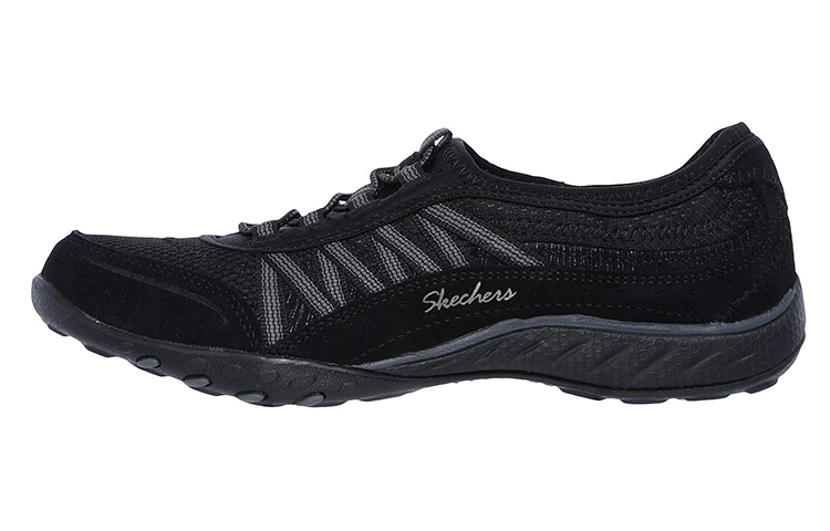(Women) Skechers Breathe Easy Slip-On 'All Black' 23041-BLK
