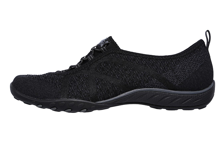 (Women) Skechers Breathe Easy Slip-On 'Black' 23028-BLK