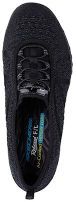 (Women) Skechers Breathe Easy Slip-On 'Black' 23028-BLK Lookbook (Women) Skechers Breathe Easy Slip-On 'Black' 23028-BLK