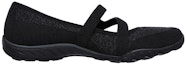 Order (Women) Skechers Breathe Easy Slip-On 'Black Casual' 23005-BLK