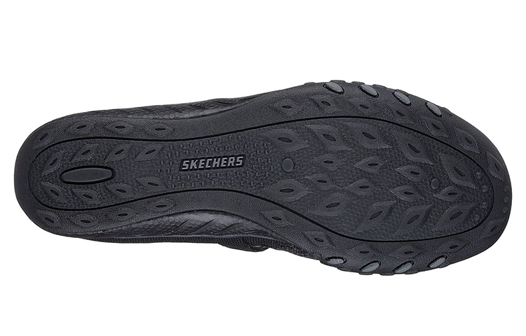 Shop (Women) Skechers Breathe Easy Slip-On 'Black Casual' 23005-BLK