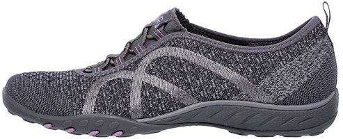(Women) Skechers Breathe Easy Slip-On 'Deep Grey' 23028-CCL (Women) Skechers Breathe Easy Slip-On 'Deep Grey' 23028-CCL