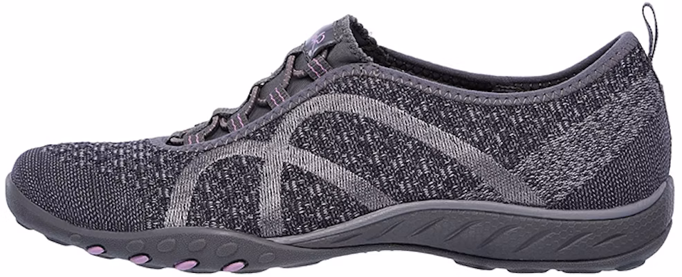 (Women) Skechers Breathe Easy Slip-On 'Deep Grey' 23028-CCL Buy (Women) Skechers Breathe Easy Slip-On 'Deep Grey' 23028-CCL