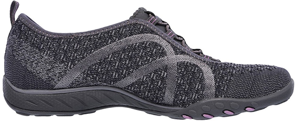 (Women) Skechers Breathe Easy Slip-On 'Deep Grey' 23028-CCL Order (Women) Skechers Breathe Easy Slip-On 'Deep Grey' 23028-CCL
