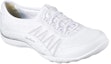 Lookbook (W) Skechers Breathe Easy Slip-On 'Putih Perak' 23041-WSL