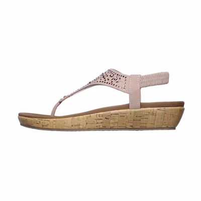 (W) Skechers Brie-Dally 'Pink Casual Sandal'