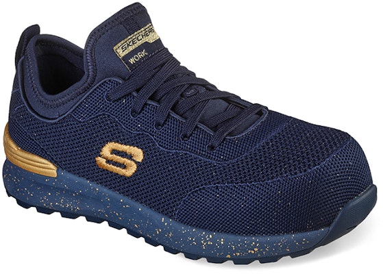 (Women) Skechers Bulklin-Balran Comp Toe 'Blue' 108033-NVGD Lookbook (Women) Skechers Bulklin-Balran Comp Toe 'Blue' 108033-NVGD