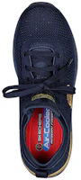 Shop Skechers Bulklin-Balran Comp Toe 舒適休閒運動鞋 女款 藍