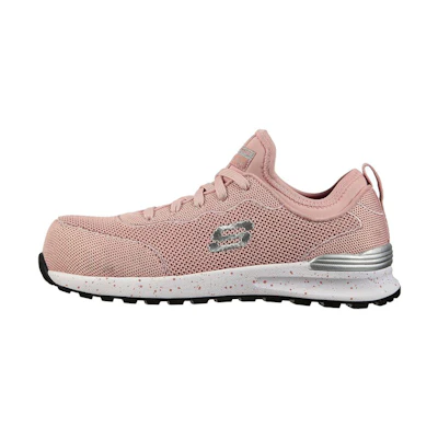 (W) Skechers Bulklin-Balran Comp Toe 'Pink Casual'
