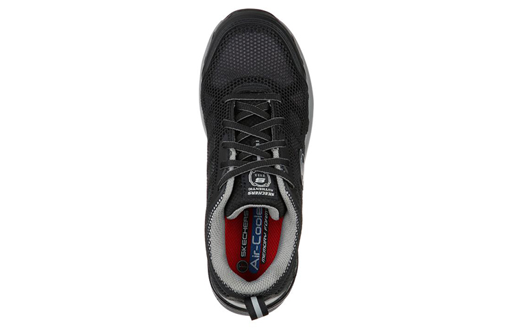 Lookbook (W) Skechers Bulklin-Lyndale Sepatu Safety 'Hitam Abu-abu' 77273-BKGY