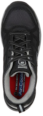 (Women) Skechers Bulklin-Lyndale Comp Toe 'Black Grey' 77273-BKGY Lookbook (Women) Skechers Bulklin-Lyndale Comp Toe 'Black Grey' 77273-BKGY