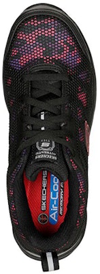 (Women) Skechers Bulklin-Lyndale Comp Toe 'Black Red' 77273-BKM Shop (Women) Skechers Bulklin-Lyndale Comp Toe 'Black Red' 77273-BKM