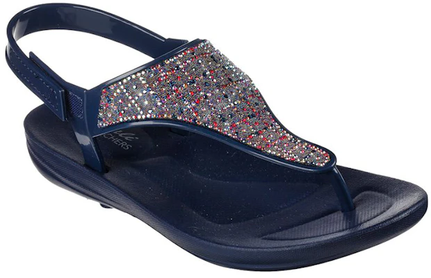 (W) Skechers Bungalow-New In Town ''Blauw'' 119294-NVMT Lookbook (W) Skechers Bungalow-New In Town ''Blauw'' 119294-NVMT