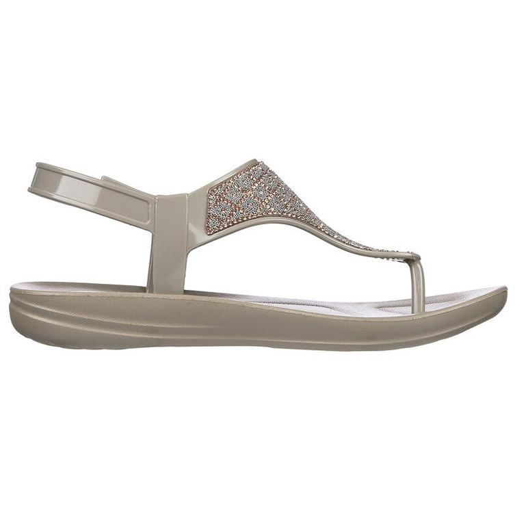 Order Skechers Bungalow-New In Town 運動休閒人字涼鞋 女款 灰褐色