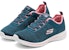 (W) Skechers Burst 2.0 'Sunny Side Biru Pink' 12659-NVPK