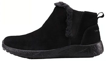 (Women) Skechers Burst 'Autumn-Winter Fleece-Lined Snow Boot Black' 12749-BBK (Women) Skechers Burst 'Autumn-Winter Fleece-Lined Snow Boot Black' 12749-BBK