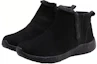 Order (W) Skechers Burst 'Sepatu Boot Musim Dingin Fleece Hitam' 12749-BBK