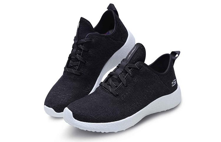 Lookbook (W) 스케쳐스 버스트 '블랙 컴포트' (Skechers Burst '블랙 컴포트' is shorter, if allowed) 12312-BLK