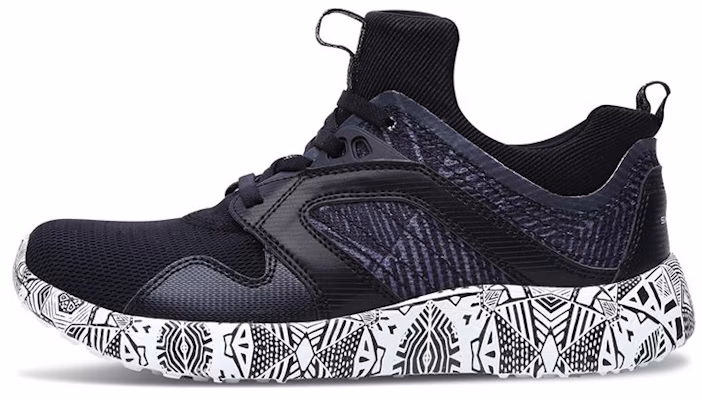 (Women) Skechers Burst 'Black White' 12313-BKW Buy (Women) Skechers Burst 'Black White' 12313-BKW