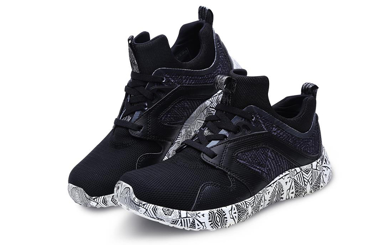 Lookbook (Women) Skechers Burst 'Black White' 12313-BKW