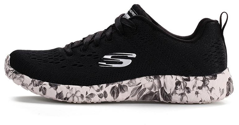 (Women) Skechers Burst 'Black White' 12739-BKW Buy (Women) Skechers Burst 'Black White' 12739-BKW