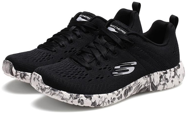 (Women) Skechers Burst 'Black White' 12739-BKW Lookbook (Women) Skechers Burst 'Black White' 12739-BKW