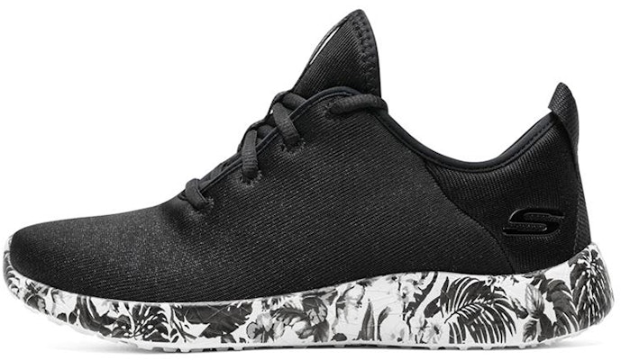 (Women) Skechers Burst Fine Vines 'Black and White' 12389-BKW Buy (Women) Skechers Burst Fine Vines 'Black and White' 12389-BKW